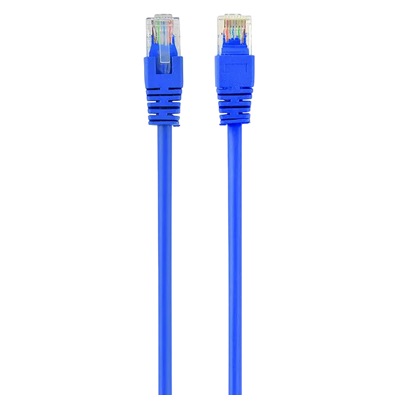 Patch cord Cablexpert PP12-2M/B, CAT5e UTP, 2m, Albastru