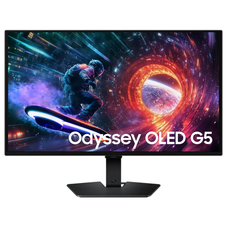 27" Monitor Gaming Samsung S27FG502S, OLED 2560x1440 WQHD, Negru