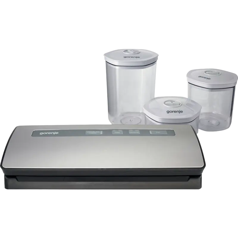 Aparat de vidat Gorenje VS120ES, Oțel inoxidabil
