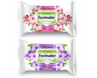 Servetele umede Freshmaker 100 buc  Cherry / Apple Blossom cu capac