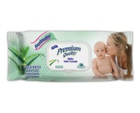 Servetele umede Freshmaker Premium quality cu capac 72 buc