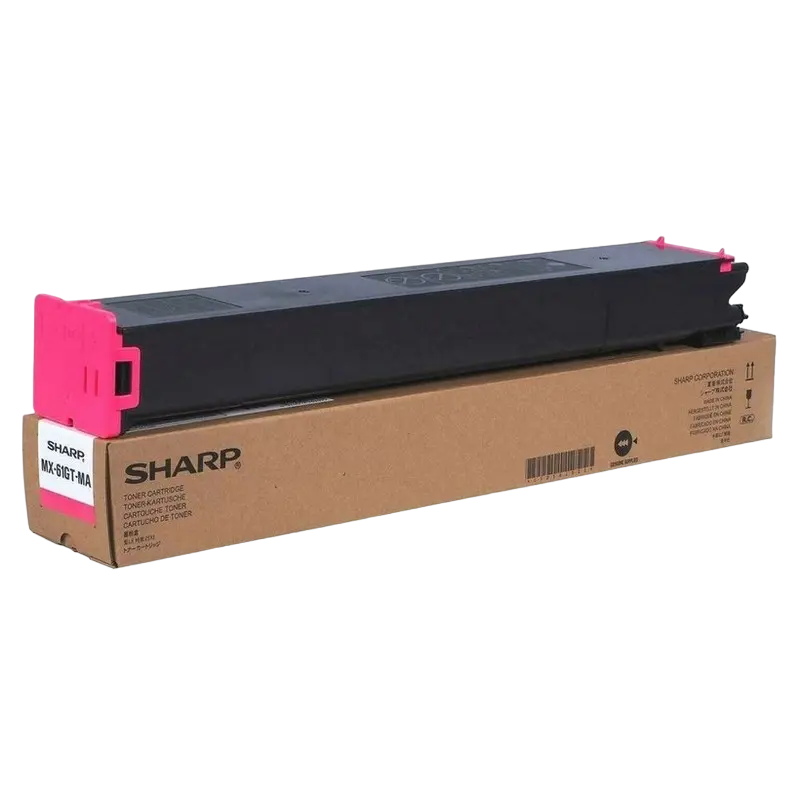 Toner Sharp Toner MX-61GTMA, Magenta, Magenta