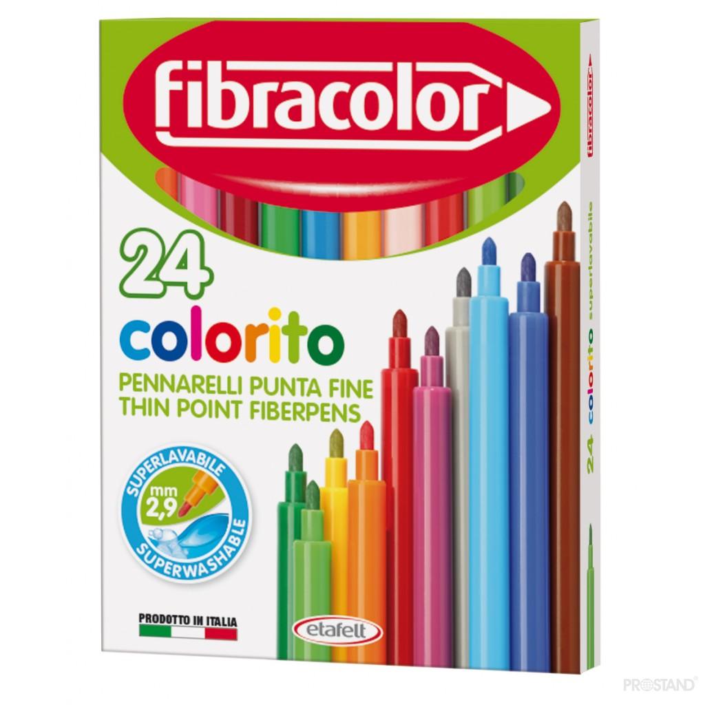 Carioci 24 cul  lavabile  Fibracolor 10539SW024SE