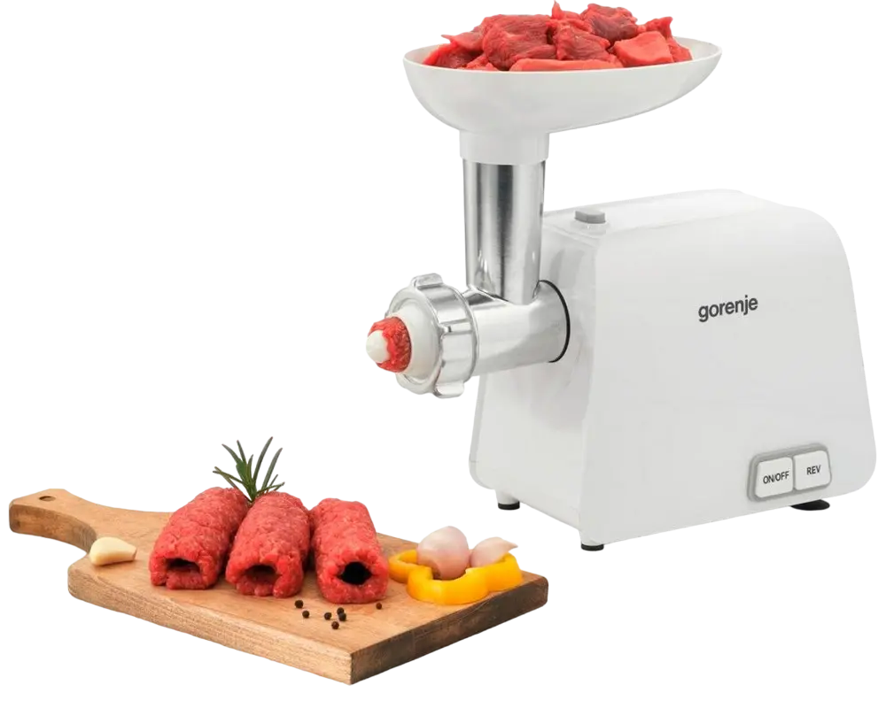Mașină de tocat carne Gorenje MG1602W, Alb