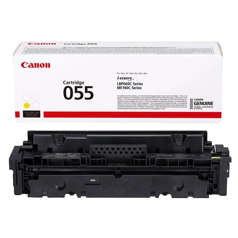 Cartuş Canon CRG-055, Galben