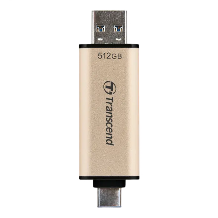 Memorie USB Transcend JetFlash 930C, 512GB, Auriu