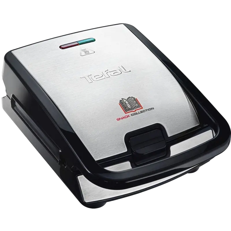 Aparat pentru sandwich multifunctional Tefal SW854D16, Negru / Argintiu