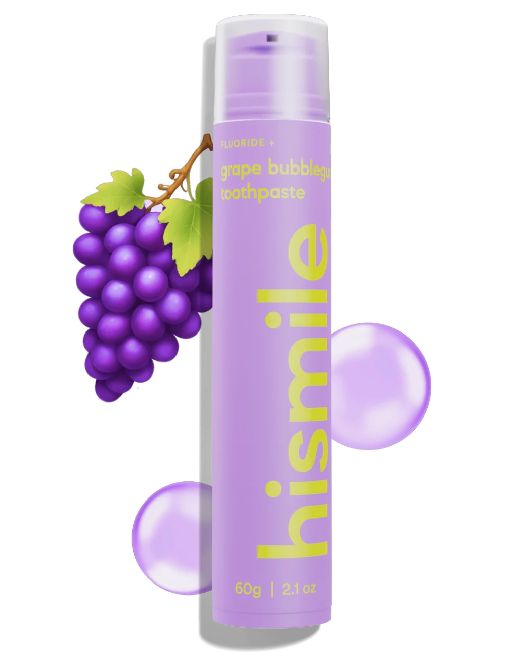 Pastă de dinți HiSmile Grape Bubblegum Toothpaste 60g
