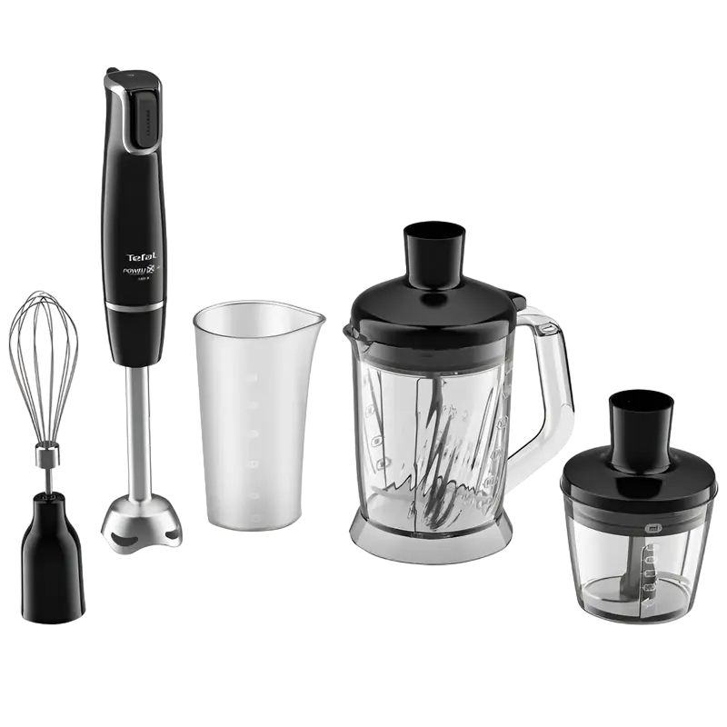 Blender de mână Tefal HB94L830, Negru