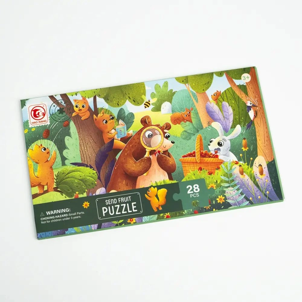 Puzzle Send Fruit 28 piese 25,5 pe 13,5 cm în plic 88582