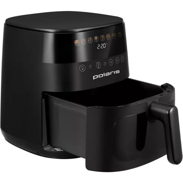 Friteuză cu aer cald Polaris PAF 8003W, Negru