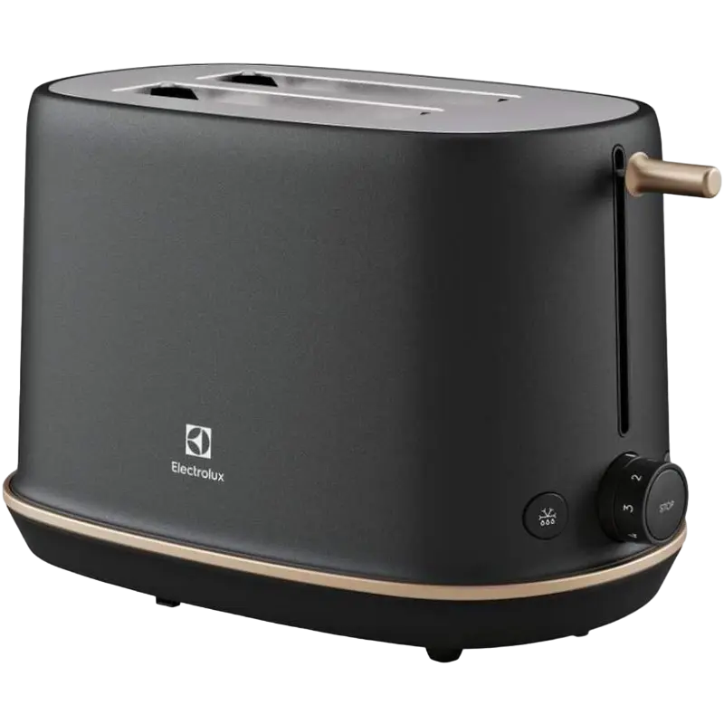 Toaster Electrolux E7T1-6BP, Black Pearl