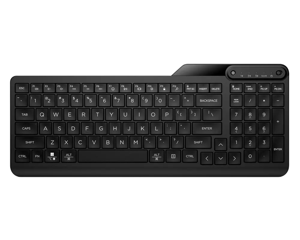 Tastatură HP 460 Multi-Device, Fără fir, Negru