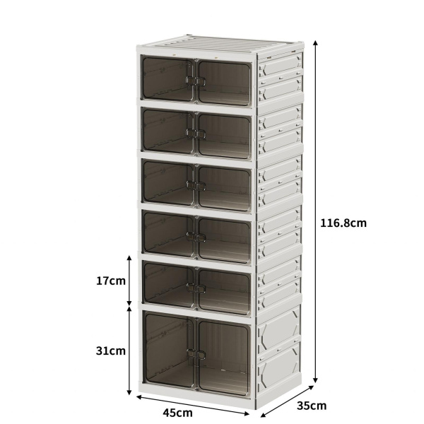 Dulap modular cu 6 compartimente