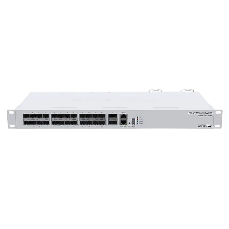 Router MikroTik CRS326-24S+2Q+RM, Alb