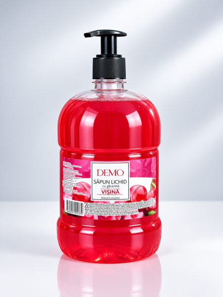 Săpun lichid cu glicerină – Vișină, 1 L