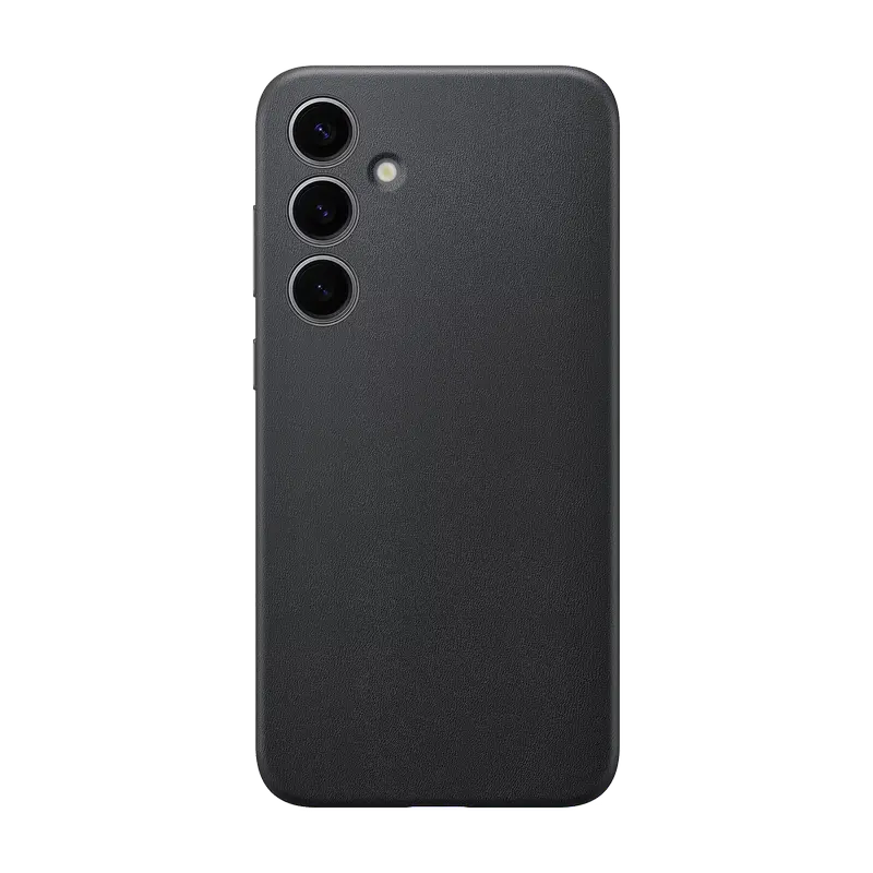 Husă Samsung Vegan Leather Case Galaxy S24+, Negru