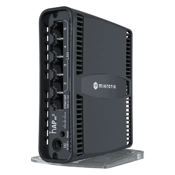 Router MikroTik hAP ax², Negru