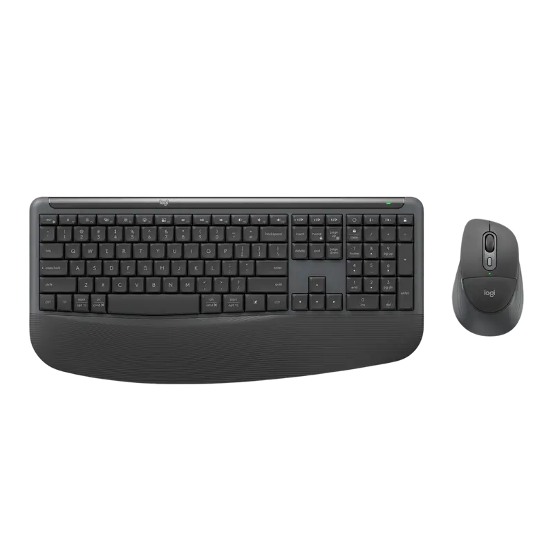 Set Tastatură + Mouse Logitech MK880, Fără fir, Grafit