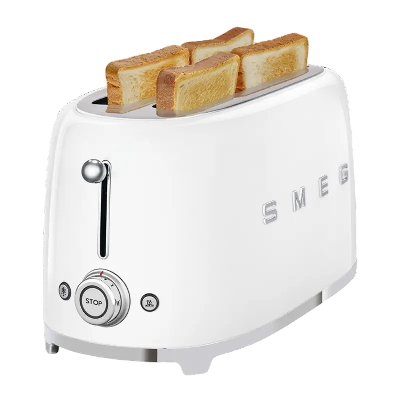 Toaster Smeg TSF02WHEU, Alb