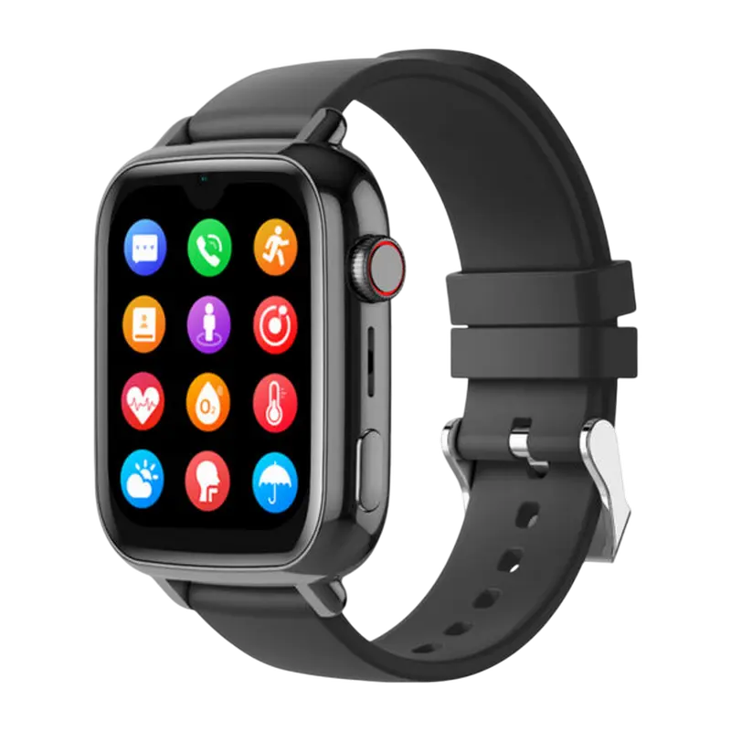 Ceas inteligent Wonlex KT34, Negru