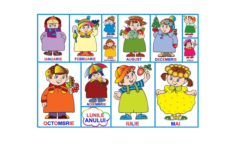 D11-22.1 Lunile anului (A4)