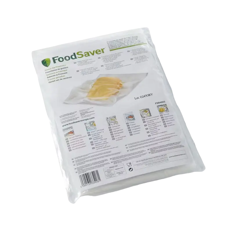 Pungi de vidat FoodSaver FSB4802-I, Transparent