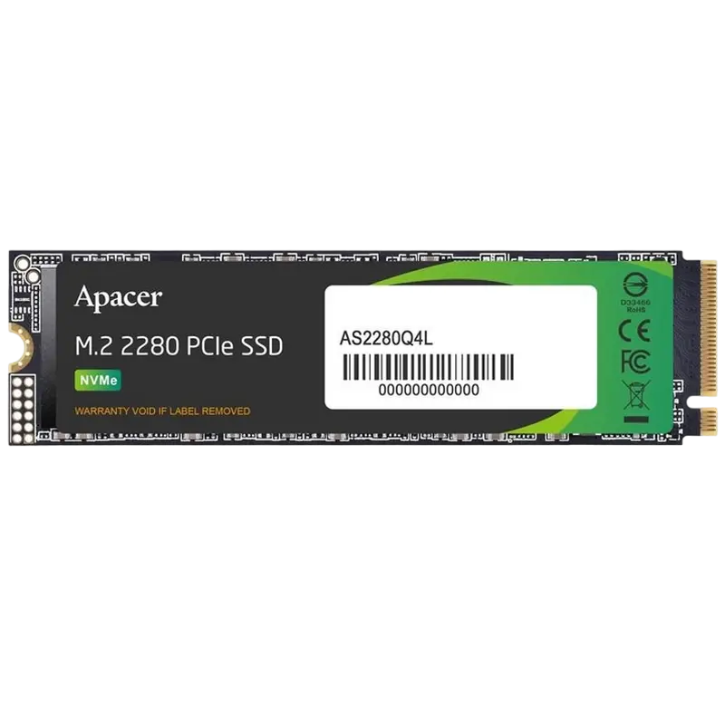 Unitate SSD Apacer AS2280Q4L, 512GB, AP512GAS2280Q4L-1