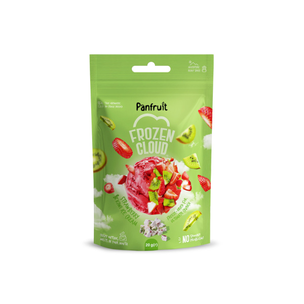 Înghețată liofilizată ”Kiwi & Căpșune” Panfruit