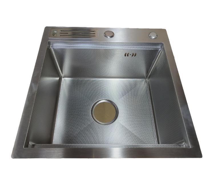 Chiuveta Inox PVD 4545 (gri)