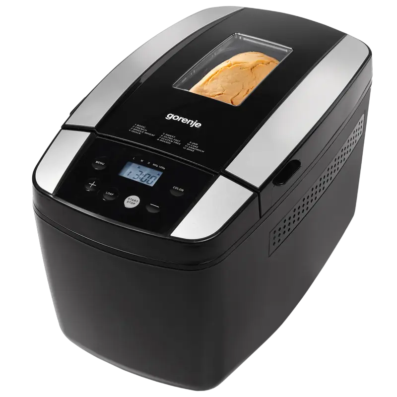 Mașină de pâine Gorenje BM1210BK, Negru