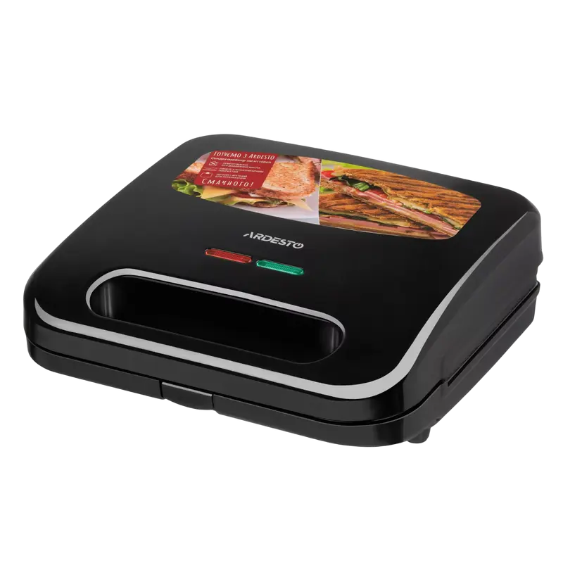 Aparat pentru sandwich Ardesto SM-H110BGR, Negru