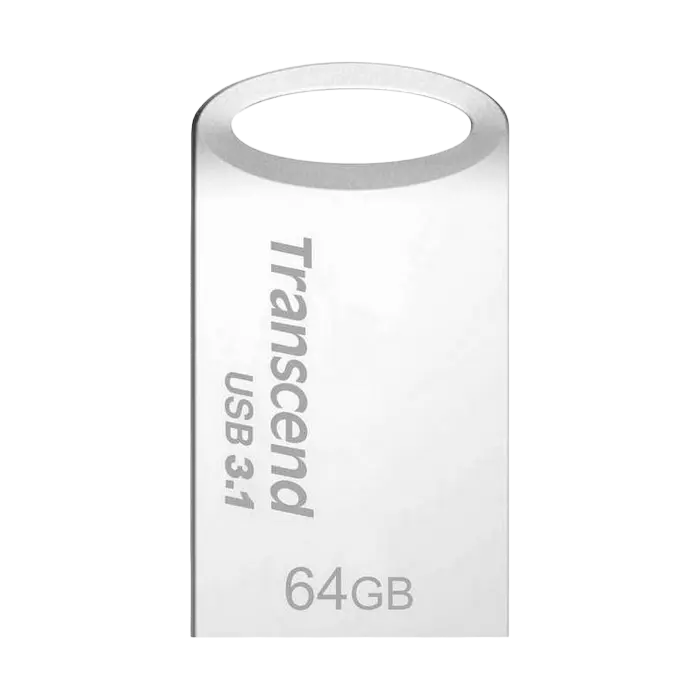 Memorie USB Transcend JetFlash 710, 64GB, Argintiu