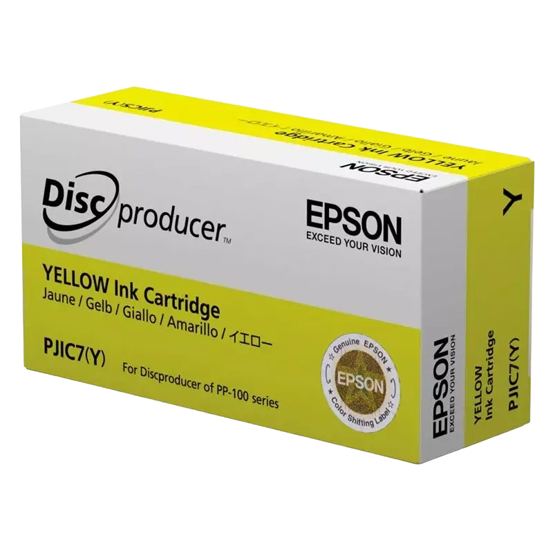 Cartuș de cerneală Epson PJIC7, 31ml, Galben