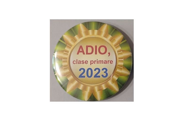 Insignă - Adio, clase primare art.InsCL-13