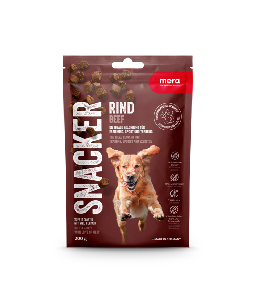 MERA Hrană p/u câini Snacker Beef 200g/46470
