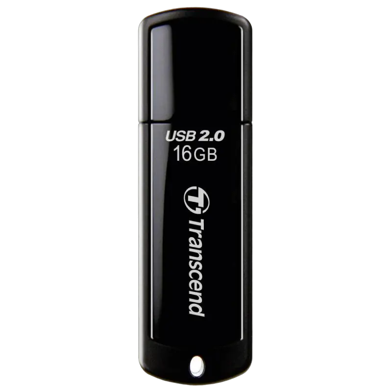 Memorie USB Transcend JetFlash 350, 16GB, Negru