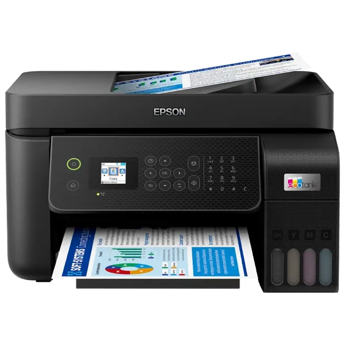 Multifunctional Inkjet Epson MFD L5290, Negru