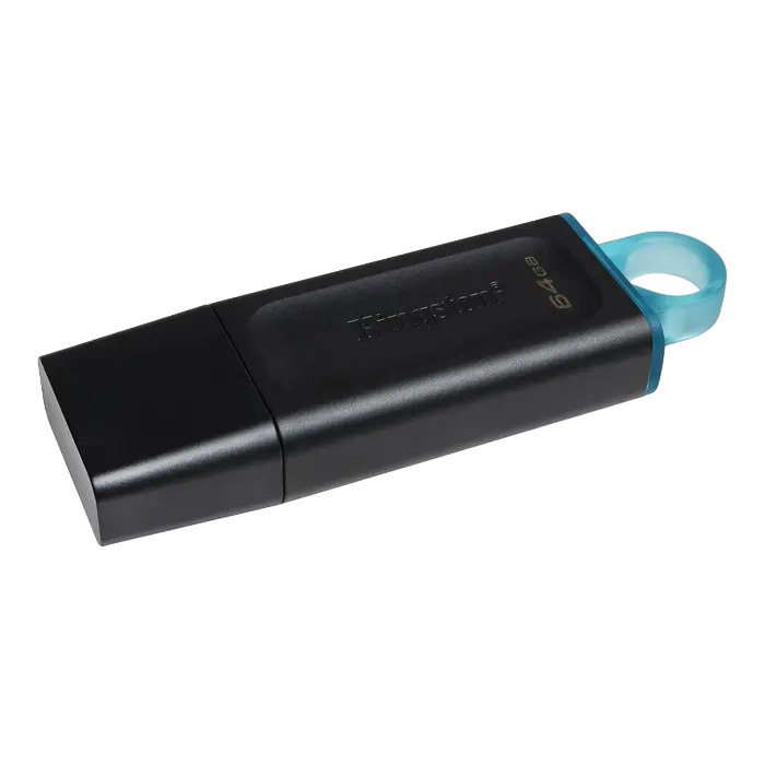 Memorie USB Kingston DataTraveler Exodia, 64GB, Negru/Albastru