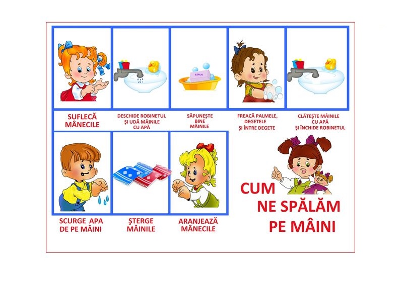 D9-52 Cum ne spălăm pe mâini