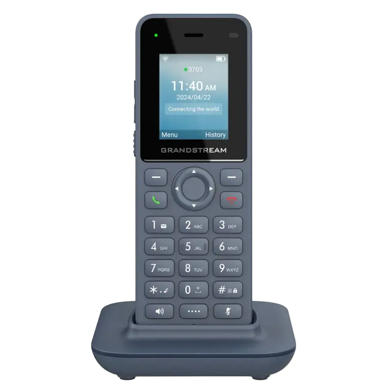 Telefon IP Grandstream WP826, Jet Grey