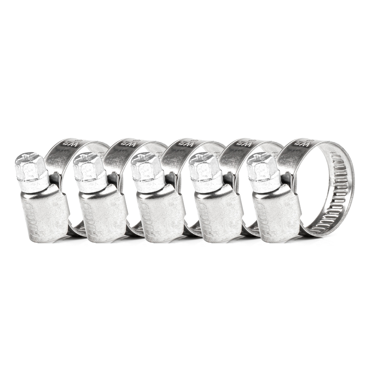 04581 Clema cu surub 5pcs. 12-22mm/9mm W2 metal