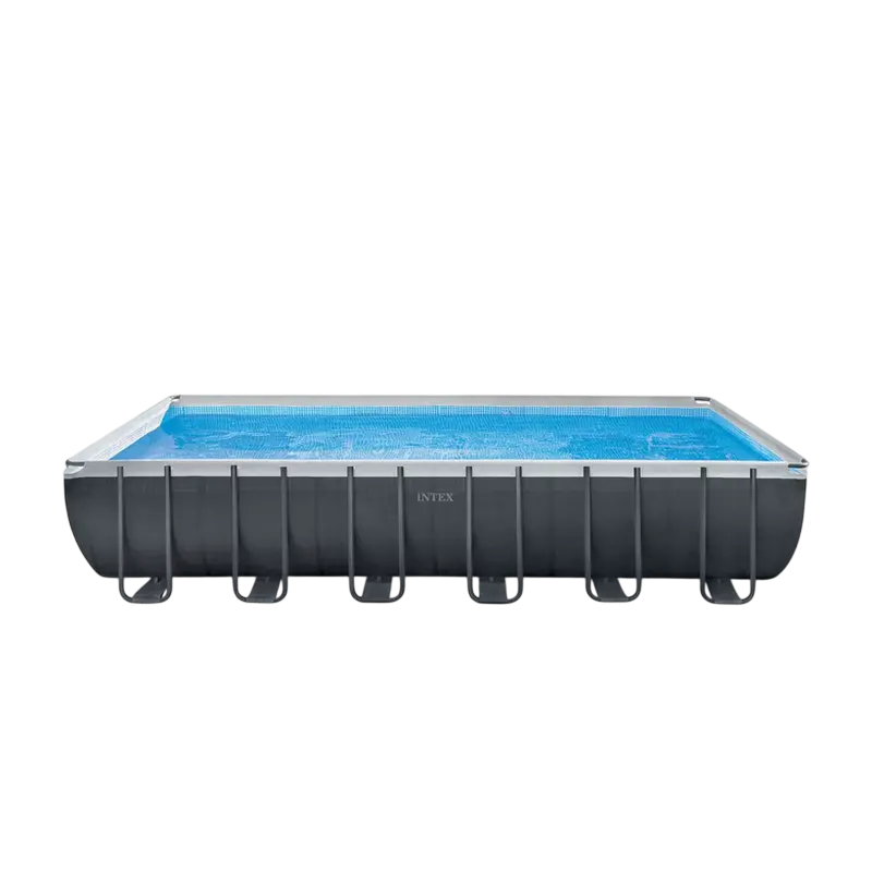 Piscină cu cadru metalic Intex 26364, 31805L, Antracit