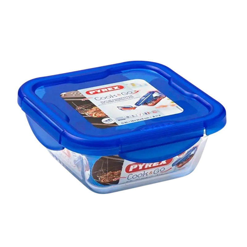 Tava de copt Pyrex 286PG00, Transparent
