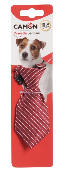 CAMON necktie for dogs 10x5cm RED, cravată pentru câini