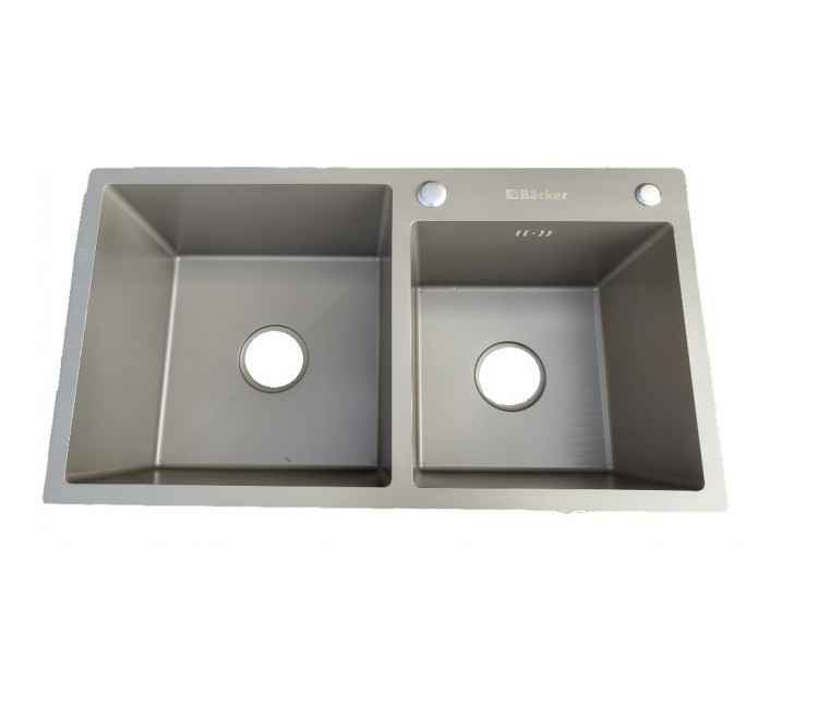Chiuveta Inox Nano PVD 7541 (gri)
