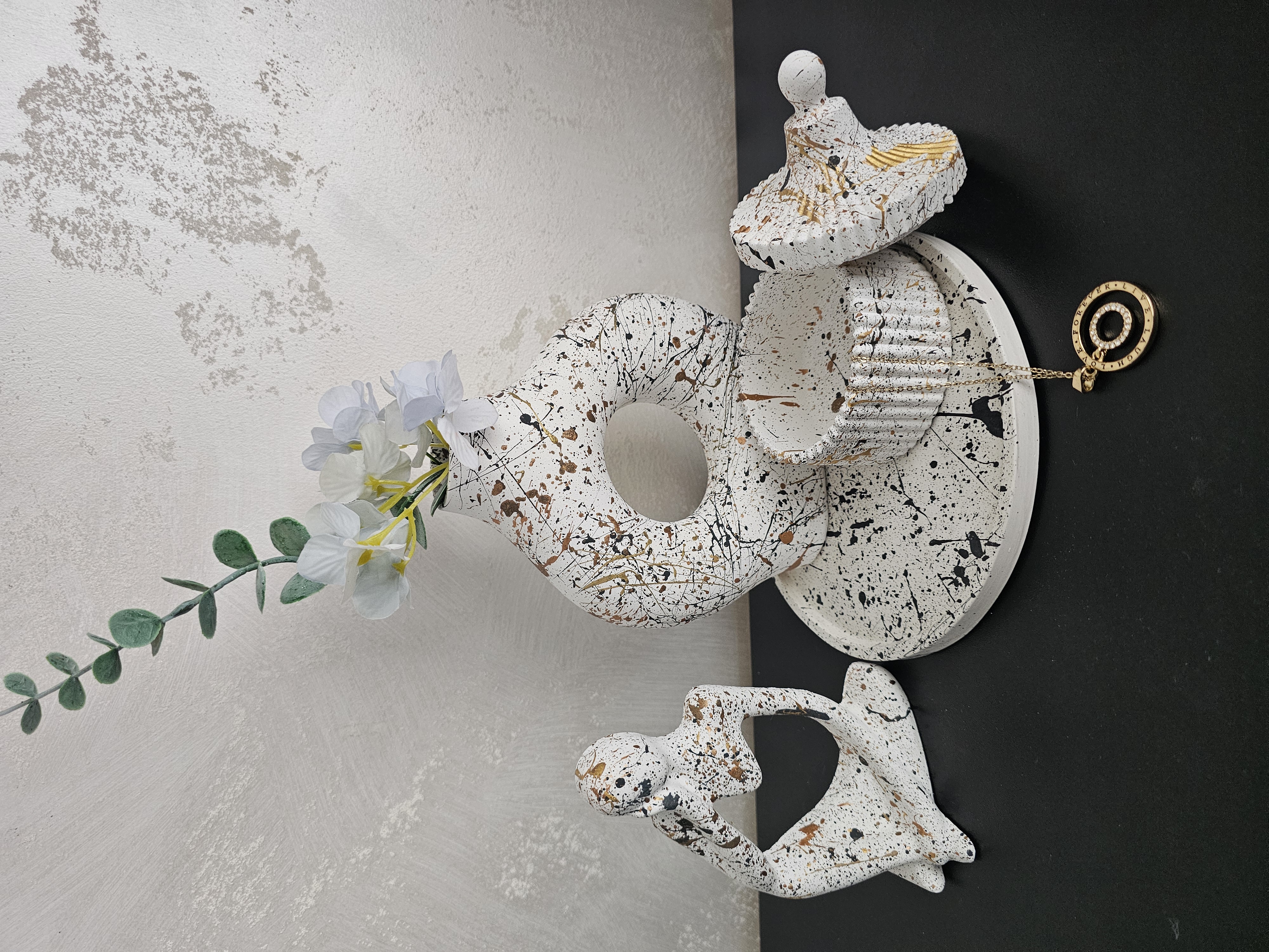 Set decorativ  din  ipsos mare