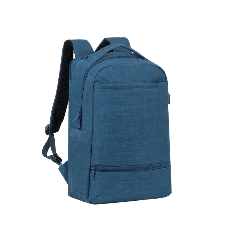 Rucsac pentru Laptop RivaCase Biscayne, 17.3", Poliester, Albastru