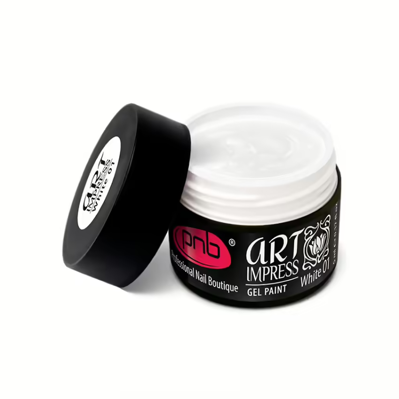 Art Impress gel paint white PNB 01, 5ml