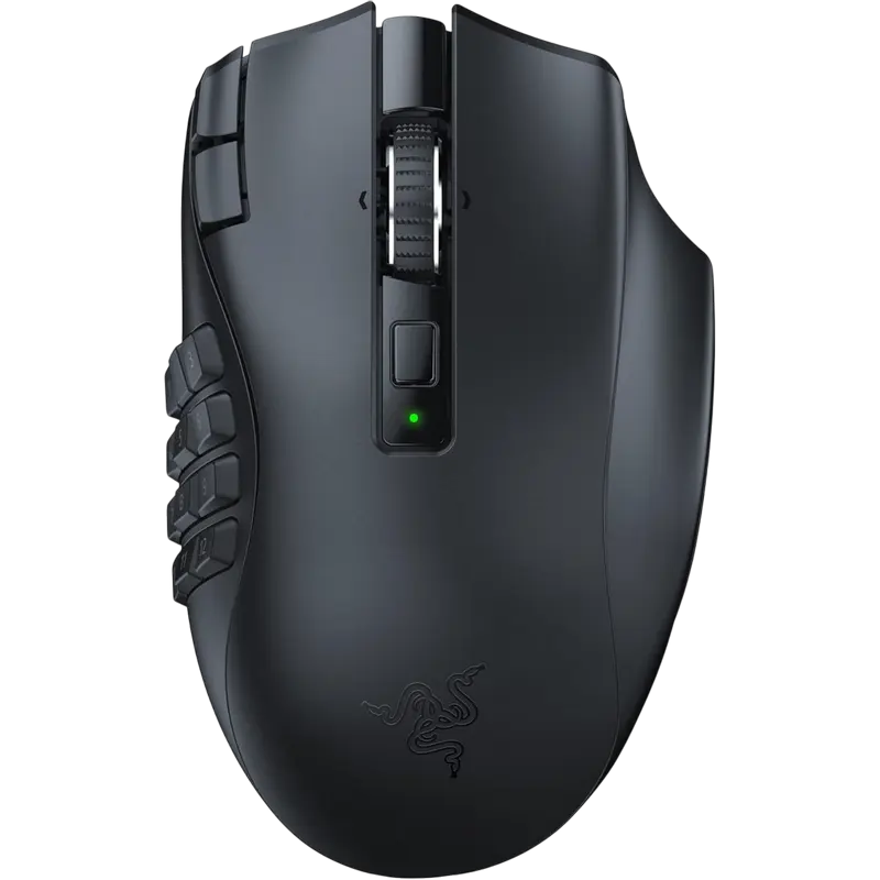 Mouse Wireless Razer Naga V2 HyperSpeed, Negru